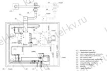 Подключение твердотопливного котла 0.47 МВт схема